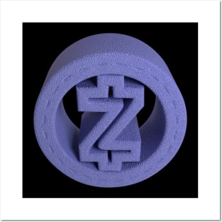 3D Zcash - Rind Posters and Art
